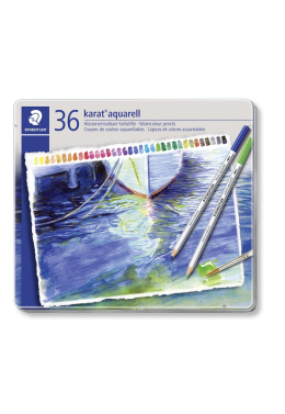 Estojo Lápis de Cor Aquarelável Karat C/36 125m3611 Staedtler